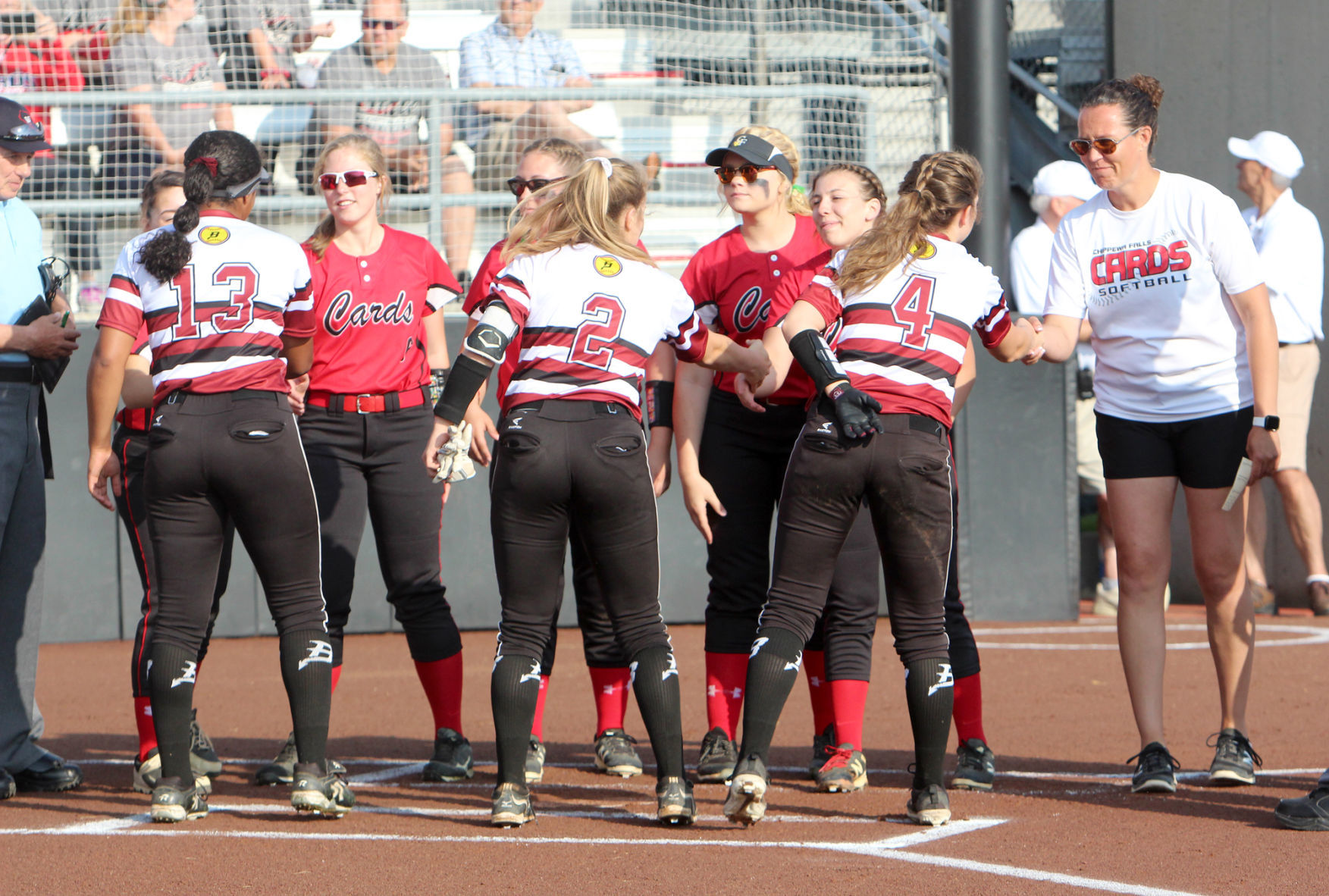 Chi-Hi softball vs Kenosha Bradford/Reuther Division 1 state quarterfinals 6-6-19